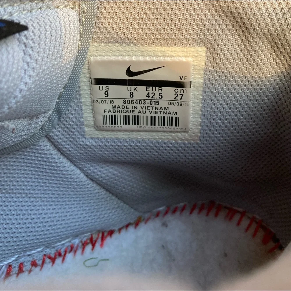 🐺Wolf gray Nike Airforce 1s - Picture 7 of 8